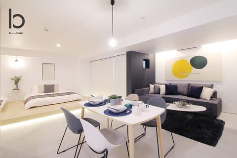 Dining table in the Living Room