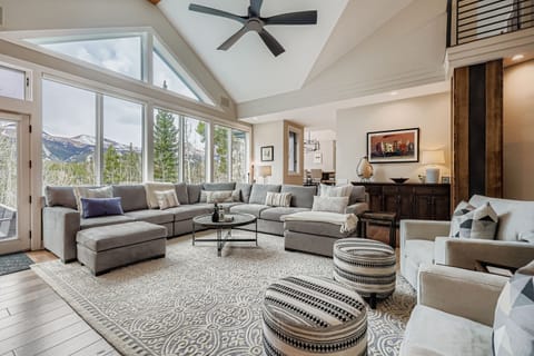 Expansive Great Room with Oversized Sofa, Incredible Light, and Incredible Views!!