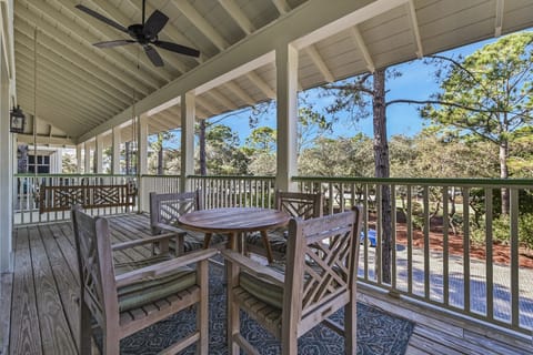 Enjoy your morning coffee overlooking the park.