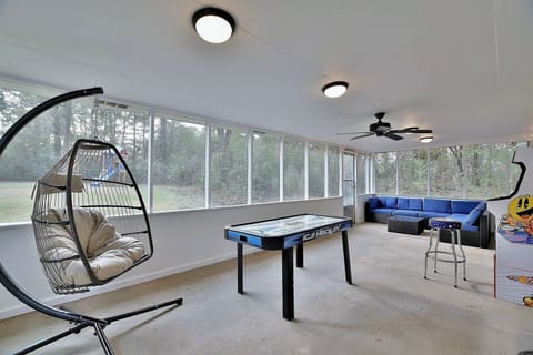 Have hours of fun in the game room