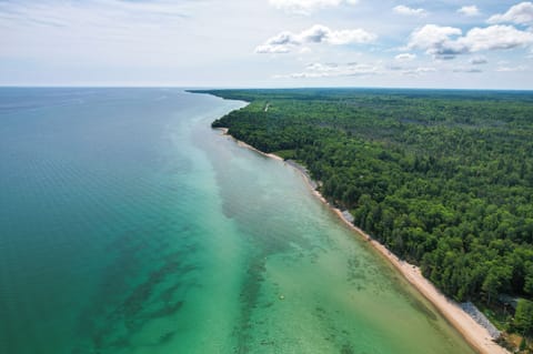 Cheboygan Vacation Rental | 4BR | 2.5BA | Stairs Required | 2,083 Sq Ft