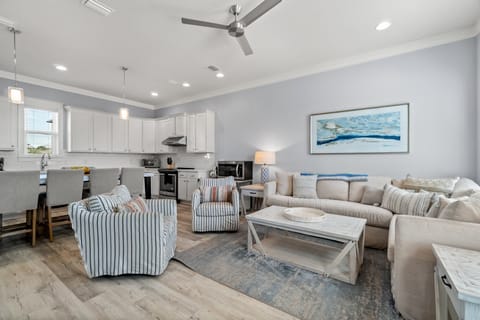 Second Floor Living Room - Kitchen
