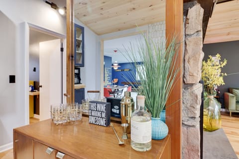 Welcome!  First up, the 'Mad-Men' bar w everything needed for the perfect pour