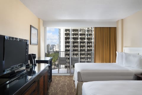 Relax with a spacious layout and easy balcony access.