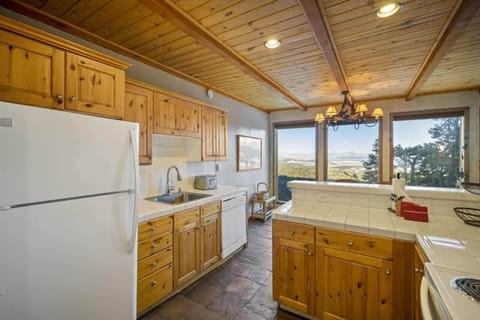 Views from the kitchen while cooking or dining