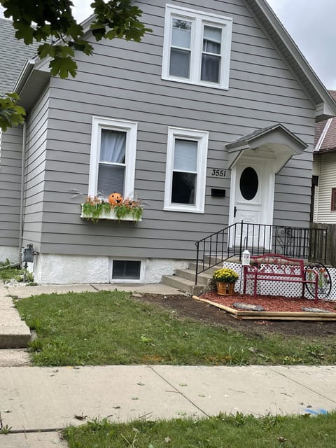 Cute house with fenced in back yard and 2 car garage