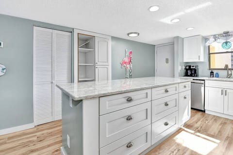 Huge Kitchen with Island and tons of storage!