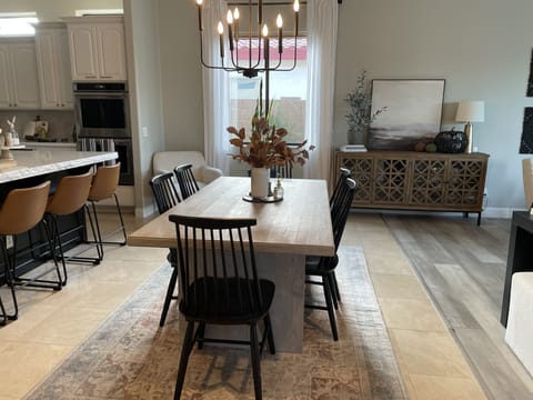 Kitchen and Dining space