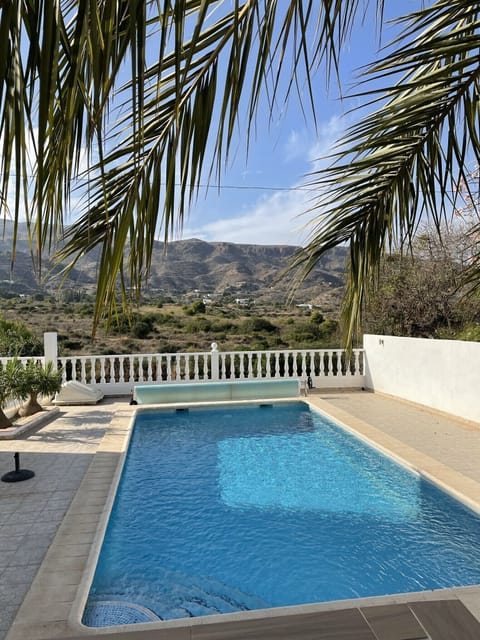 Beautiful views from large secluded private pool