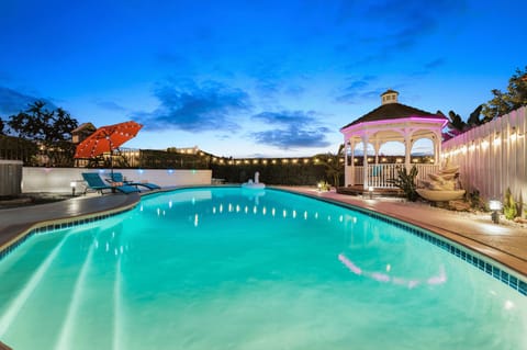 Who's up for a night swim?
