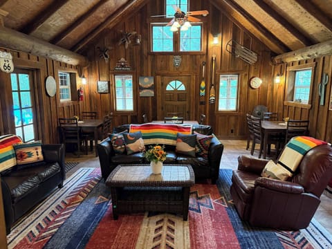 Front view of the living room.