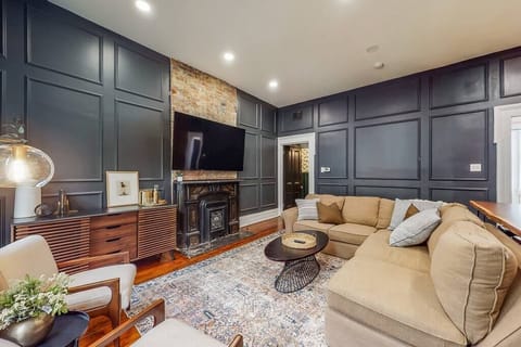 Living Room: Its classic and timeless design creates a cozy atmosphere.