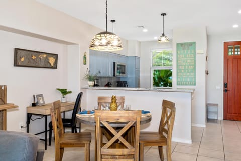 Dining area with seating for four