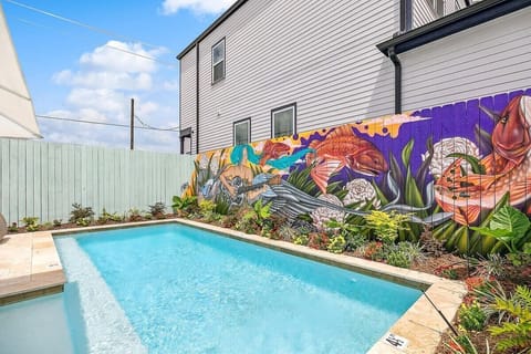 Pool and Mural