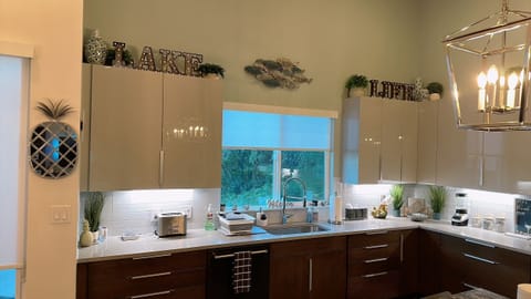 View of pool & deer from the kitchen window! You will find everything you need!