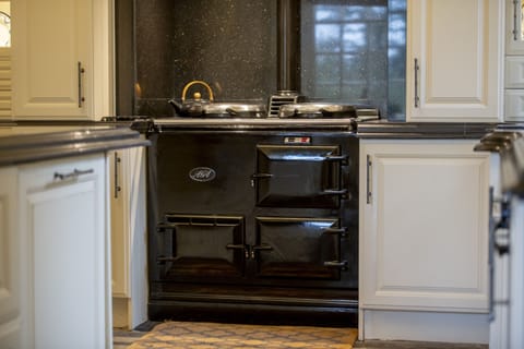 Enjoy cooking on the Aga