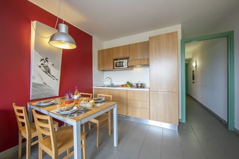 dining area with corridor