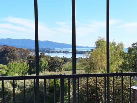 View from bedroom 1 Juliette balcony