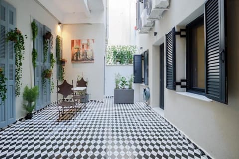 Enjoy your Back Yard,decorated with Tables of Greek Marbel and feel the energy.