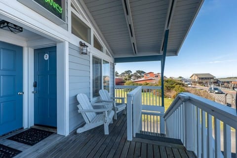 Bayfront views from the balcony!