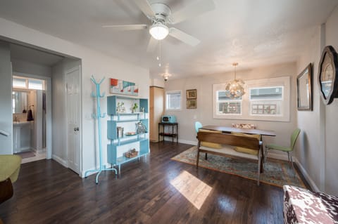 Dining area and open space