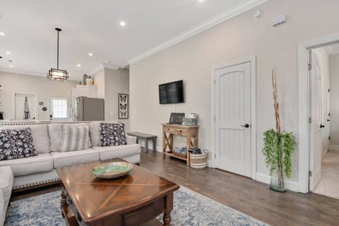 Spacious living room area, perfect for family events!