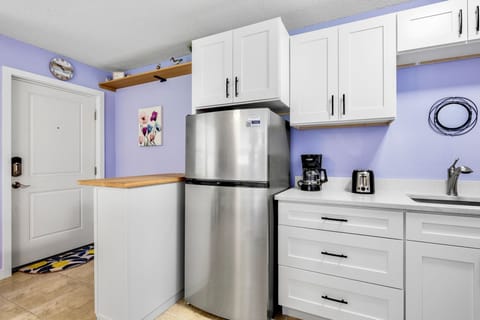 Bright kitchen with cooking essentials