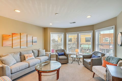 South Haven Vacation Rental | 1BR + Loft | 1BA | Stairs Required for Access