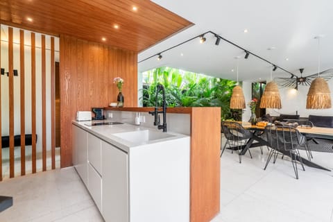 Kitchen, Living room