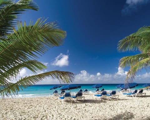 Breathe in salty air steps from your beach lounger.