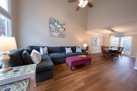 Two Spacious Living Rooms and Two Dining Areas!