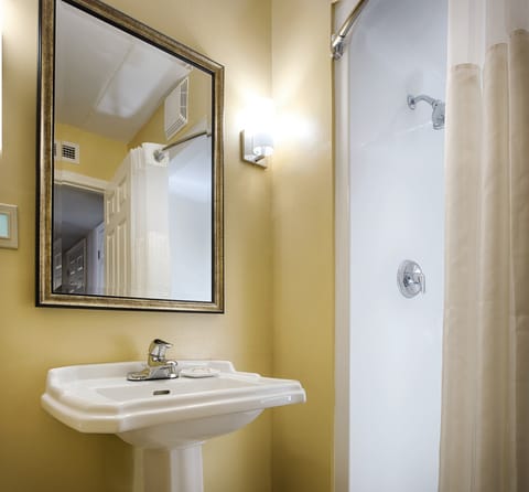 Master bath with shower.