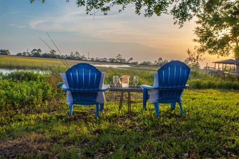 Fishing is welcome anytime on Neptune's Daughter!