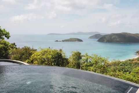 Looking out to Jost Van Dyke