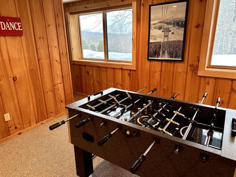 Challenge your fellow guests to a game of foosball