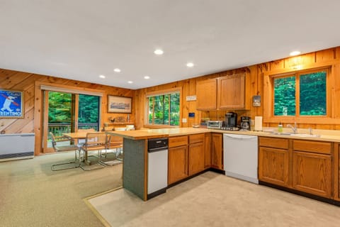 Prepare a meal in our well stocked kitchen
