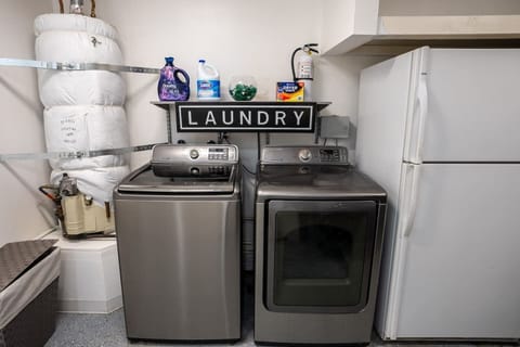Washer and dryer in-unit with detergent
