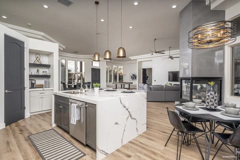 Spacious open room concept perfect for gathering and relaxation.