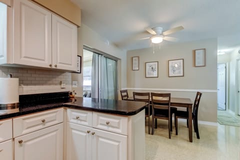 Kitchen and Dining area.