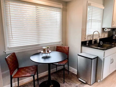 Cozy breakfast nook to enjoy a snack or meal.