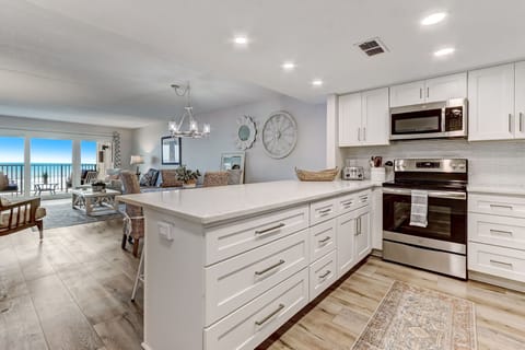 Bright White Kitchen with Gorgeous Views