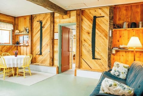 A view inside the Saw Mill suite