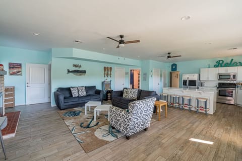 It's like there's a whole second house downstairs!