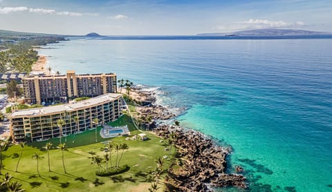 Aerial view of Surfside Property.