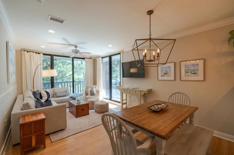Open Living and Dining Area