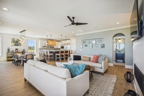 Get everyone together for a family movie night or to play some games.