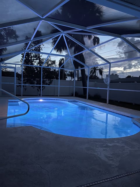 Enclosed Pool @ Twilight