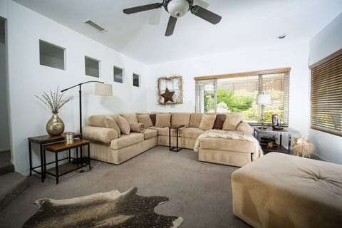 Super Cozy Sofa with lots of Seating