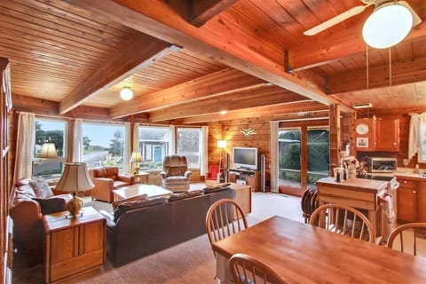 Living Room at Fernwood Beach House