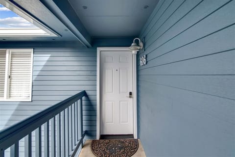 Sandcastle 606 Upstairs Unit Entry Door